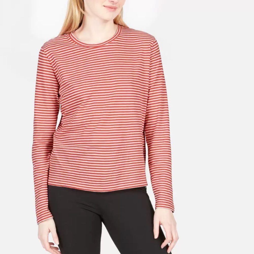 Everlane The Slim Cotton Long-Sleeve Crew